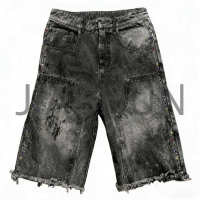 Custom Denim Shorts · 250 gsm · Vintage wash