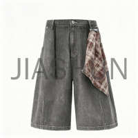 Custom Vintage Denim Shorts · 350 gsm
