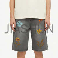 Custom Vintage Denim Shorts · 350 gsm · Embroidery