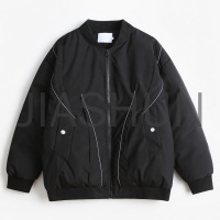 Stitched Padded Bomber Jacket