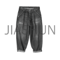 Custom Crop Denim Shorts · 350 gsm · Embroidery
