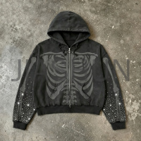 Custom Oversized Vintage Streetwear Jacket · 460 gsm
