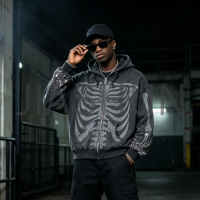 Custom Oversized Vintage Streetwear Jacket · 460 gsm