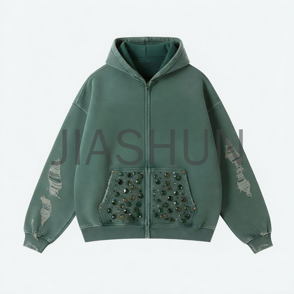 Custom Oversized Vintage Hoodie · 460 gsm