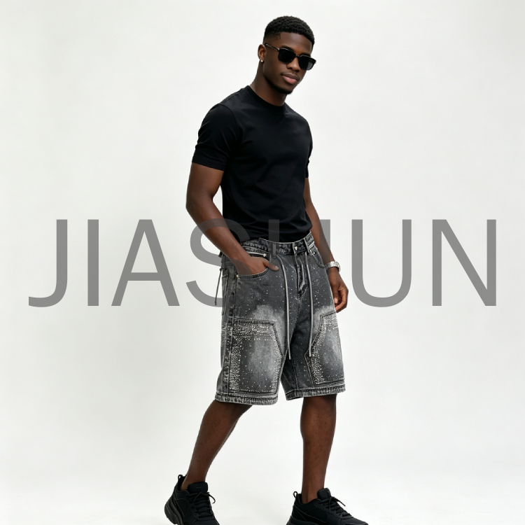 Custom Denim Shorts · 380 gsm