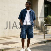 Custom Denim Shorts · 380 gsm
