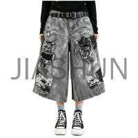 Custom Denim Shorts · 380 gsm · Vintage wash