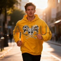 Custom Vintage Hoodie · 390 gsm · DTG print