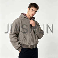 Custom Crop Vintage Padded Jacket · 440 gsm