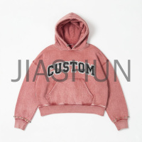 Custom Skull Graphic Vintage Hoodie