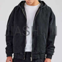 Custom Oversized Vintage Streetwear Jacket · 400 gsm · Vintage wash