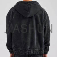 Custom Oversized Vintage Streetwear Jacket · 400 gsm · Vintage wash