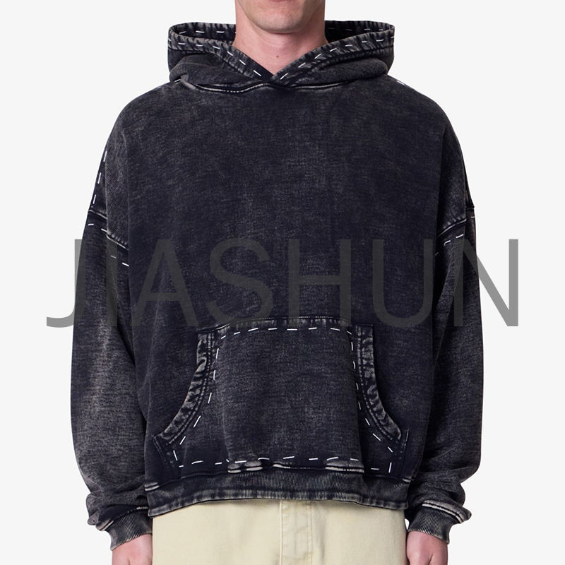 Custom Oversized Vintage Hoodie · 400 gsm · Vintage wash
