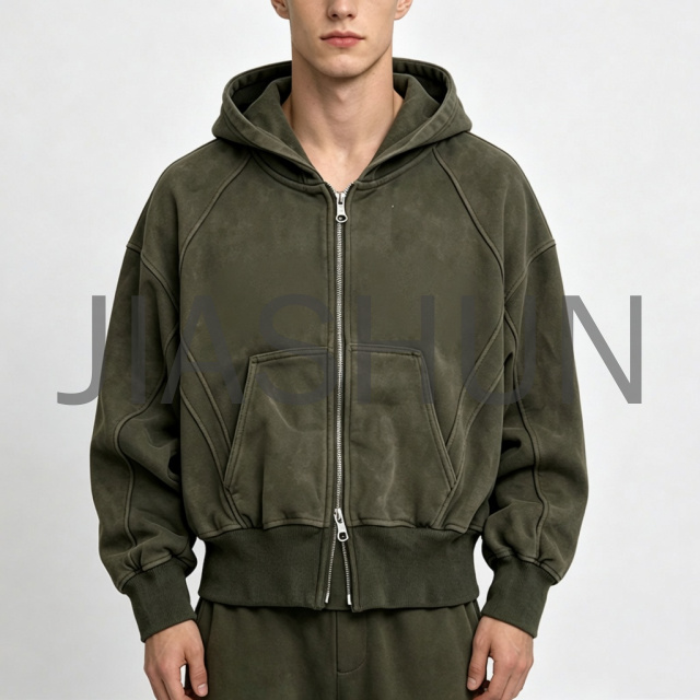 Custom Crop Oversized Hoodie