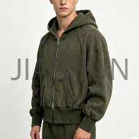 Custom Crop Oversized Hoodie · 400 gsm