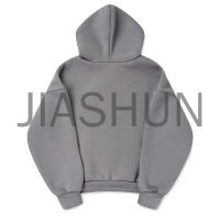 Men Oversized Heavyweight Full Zip Up Hoodie