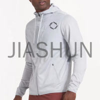 Mens Casual Full Zip Hoodie Jacket Custom Logo