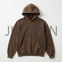 Oversized Vintage Wash Pullover Hoodie